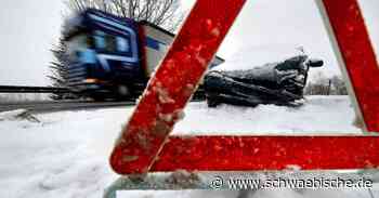 Kreis Ravensburg: Wintereinbruch führt zu vielen Unfällen - Schwäbische