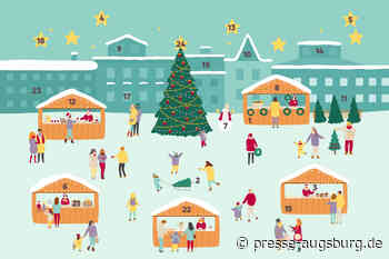 Von Augsburgern für Augsburger: Augsburg City Adventskalender verkürzt die Wartezeit aufs Christkind - Presse Augsburg