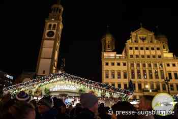 Mit mehr Abstand, aber stimmungsvoll | Augsburger Christkindlesmarkt findet statt | Presse Augsburg - Presse Augsburg