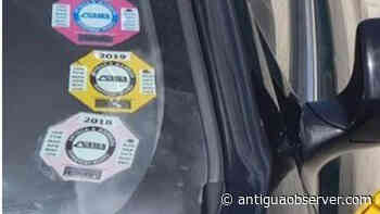 Transport Board GM addresses concerns raised by license sticker shortage - Antigua Observer