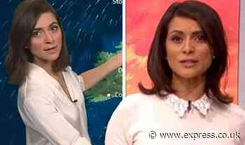 Lucy Verasamy: ITV weather host issues warning over conditions 'Will bite back!' - Daily Express