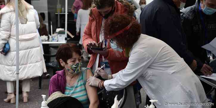 Greece plans to impose monthly fines of $113 for people over 60 who refuse the COVID-19 vaccine