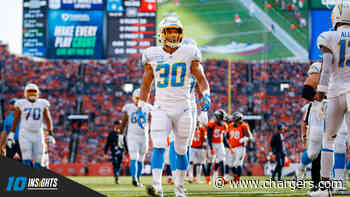 10 Insights: Austin Ekeler Continues Career Season With 14th Total TD - Chargers.com