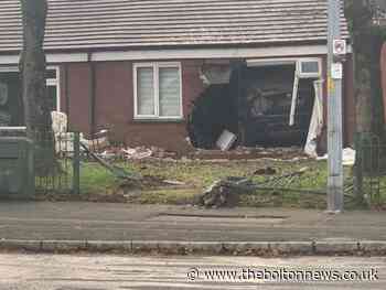 Man charged after car crashes into Bolton Road, Westhoughton house