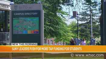 SUNY leaders pushing for boost in funds to state's tuition assistance program