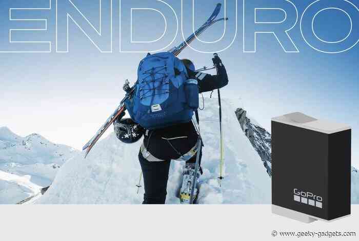 GoPro Enduro high-performance battery created for HERO10 Black and HERO9 Black