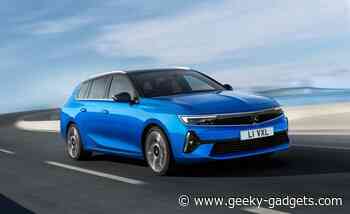 Vauxhall Astra Sports Tourer unveiled