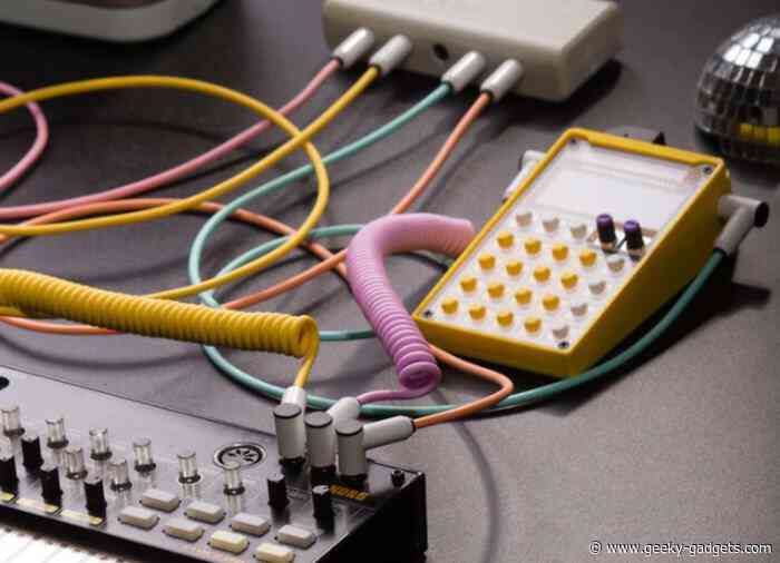 Candycords colored curly cables designed for musicians