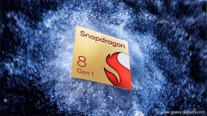 Qualcomm Snapdragon 8 Gen 1 processor gets official