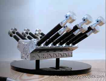 Piston Pens CNC machined carbon fibre pens