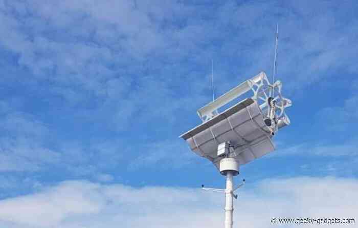 Vodafone is testing wind powered mobile phone masts
