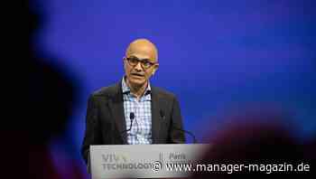 Satya Nadella: Microsoft-Chef verkauft fast die Hälfte seiner Unternehmensanteile