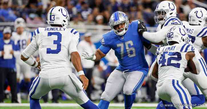 Lions release OT Darrin Paulo from practice squad, protect same 4 players in Week 13