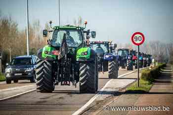 Actie van boze boeren in alle Vlaamse provincies: 120 tractoren veroorzaken hinder op Leuvense ring