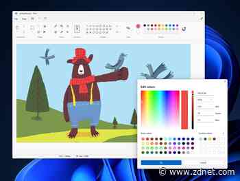 Microsoft's classic Paint app just got a Windows 11 makeover