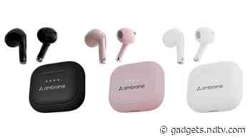 Ambrane Dots Tune TWS Earbuds With 29-Hour Total Battery Life Launched in India