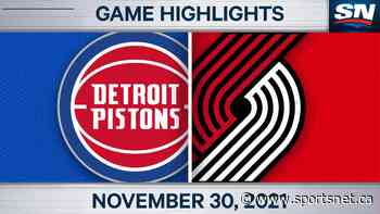 NBA Highlights: Trail Blazers 110, Pistons 92 - Sportsnet.ca
