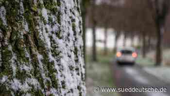 Weiter ungemütliches Wetter: Schnee und Glätte erwartet - Süddeutsche Zeitung