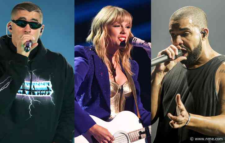 Bad Bunny beats Taylor Swift and Drake to be most-streamed artist on Spotify in 2021
