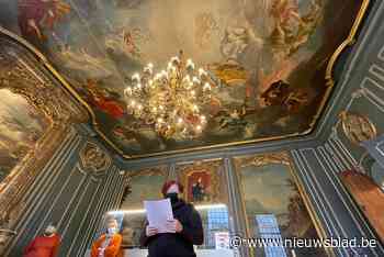 Plafondschildering stadhuis hing nooit in bisschoppelijk paleis