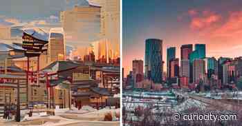 We asked AI to ‘paint’ some photos of Calgary & this is what they looked like - Curiocity