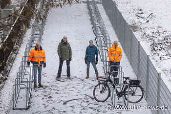 64 neue Fahrradstellplätze in der Schillerstraße in Ulm
