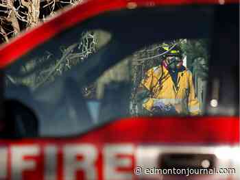 Man found dead in abandoned building after fire in central Edmonton