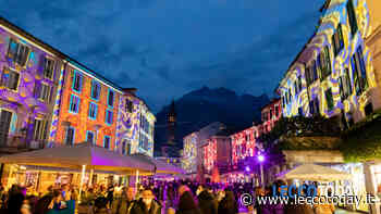 Bentornate, "Luci su Lecco": il centro illuminato a giorno con le suggestive proiezioni - LeccoToday