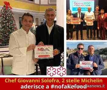 Pecoraro Scanio brinda con chef Solofra, nuovo 2 stelle Michelin - Agenzia askanews