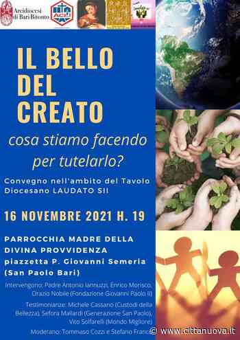 Bari, dalla periferia la cura per la bellezza del creato - Città Nuova - Città Nuova