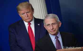 Fauci 'not aware' Trump tested positive for COVID-19 days before 2020 debate