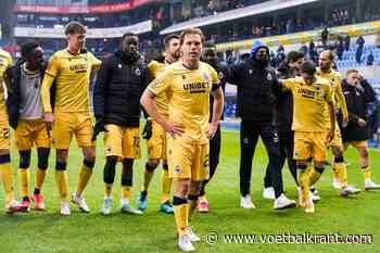 Genk-Club Brugge: 7' Balanta brengt Club Brugge met een schicht op voorsprong: 0-1