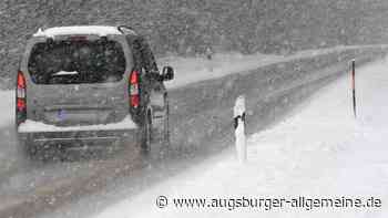 Unfälle auf schneeglatten Straßen im Landkreis Aichach-Friedberg - Augsburger Allgemeine