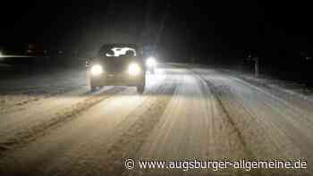 Sturm und Schnee sorgen für Rutschpartien in Aichach-Friedberg - Augsburger Allgemeine