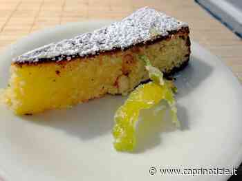 La Torta Caprese al Pistaccio con Limoncello - Caprinotizie Ag/Promediacom
