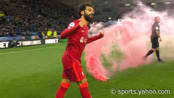 Salah restores two-goal Liverpool edge v. Everton