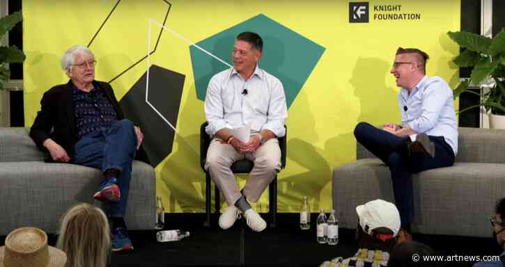 Beeple and Peter Saul Explain the Merits of ‘Being the Bad Guy’ at Miami Talk