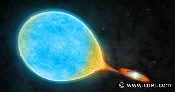 Rare binary star, spotted for the first time, answers a long-standing question     - CNET