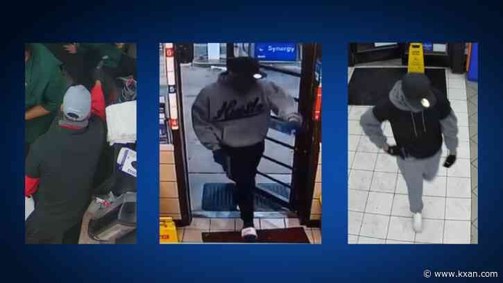 Police ask for the public's help in identifying suspects in series of east Austin robberies