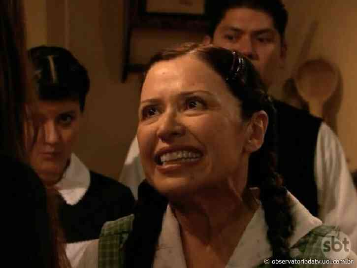 Soledade fica aflita com a impossibilidade de alertar Gonçalo sobre Bárbara - uol.com.br