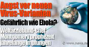 Coronavirus-News aktuell: Infektiös wie Delta und gefährlich wie Ebola: Montgomery befürchtet gefährliche Mutationen - news.de