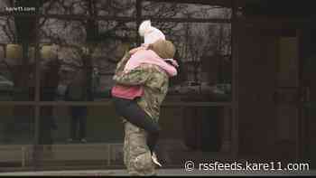 Deployed airmen return to Minnesota early, surprise families in time for Christmas