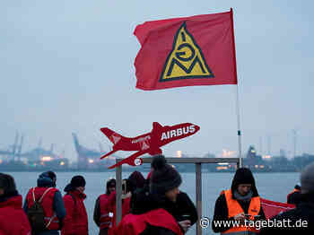 „Eskalation“ droht: Von Donnerstag an mehrtägige Warnstreiks bei Airbus - Landkreis Stade - Tageblatt-online