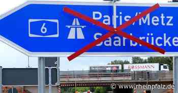 A6-Ausfahrt aus Richtung Mannheim bald wieder befahrbar - Homburg - Rheinpfalz.de