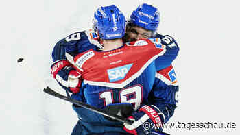 DEL - Mannheim gewinnt gegen EHC München, Kölner Haie gegen Augsburg Panther - tagesschau.de