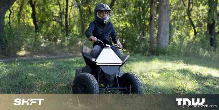 Tesla quietly launches an electric ATV for kids — just in time for the holidays?