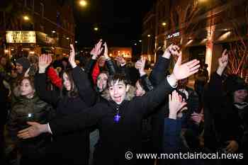 Chabad of Montclair lights up Wellmont Arts Plaza for Hanukkah - Montclair Local