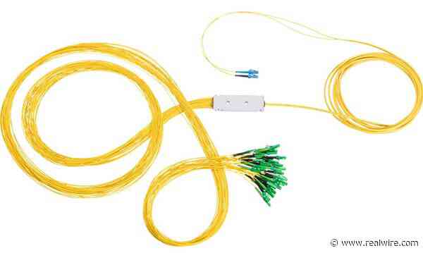 New HUBER+SUHNER splitter solution boosts GPON network performance, cuts rack space by 30 percent