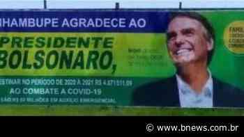 Prefeito de Inhambupe nega que tenha colocado outdoor em agradecimento a Bolsonaro - BNews