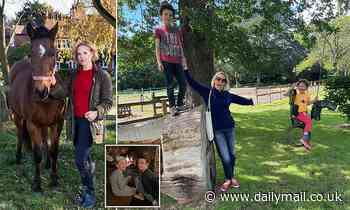 Broadcaster Rebecca Wilcox uprooted her family from the city, but it has led to boredom - Daily Mail